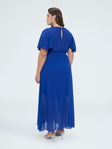 Robe Fiorella Rubino en bleu