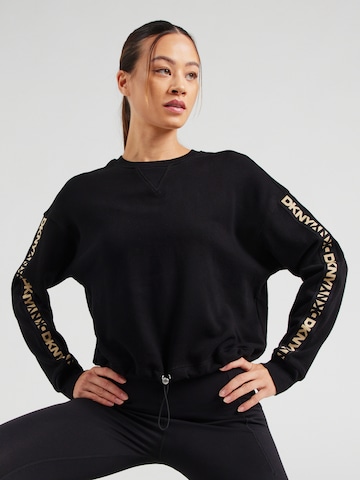 DKNY Performance - Jersey deportivo en negro: frente