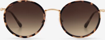 Lunettes de soleil 'Amsterdam Umber Tortoise Brown' Kapten & Son en marron