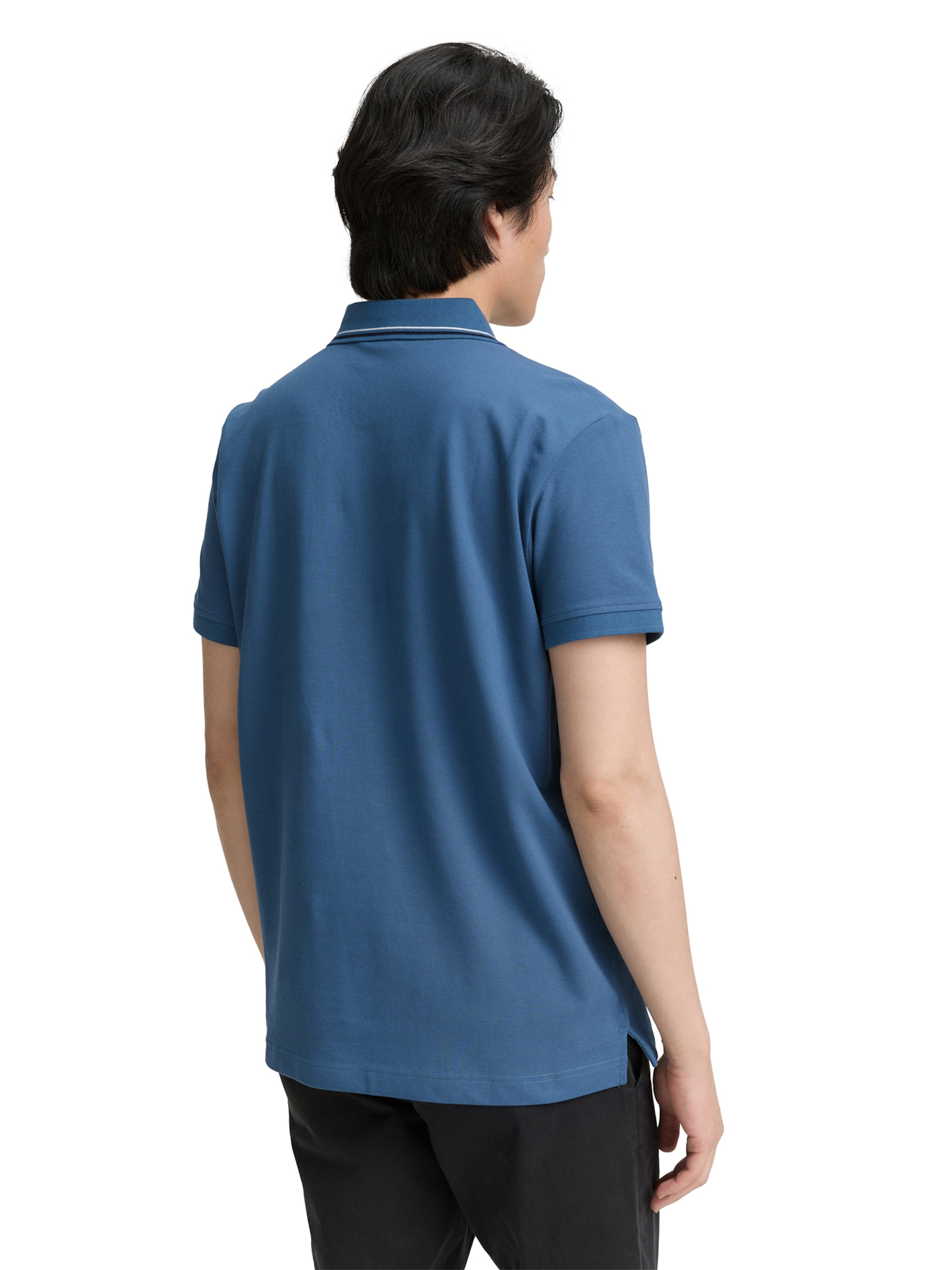 TOM TAILOR Poloshirt in Blau