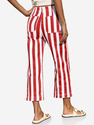 Imily Bela Regular Jeans in Rood: terug