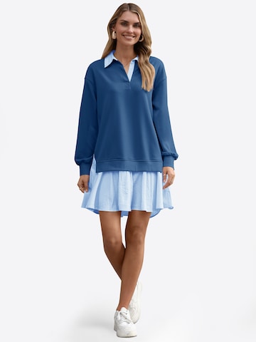 Rochie de la Imily Bela pe albastru