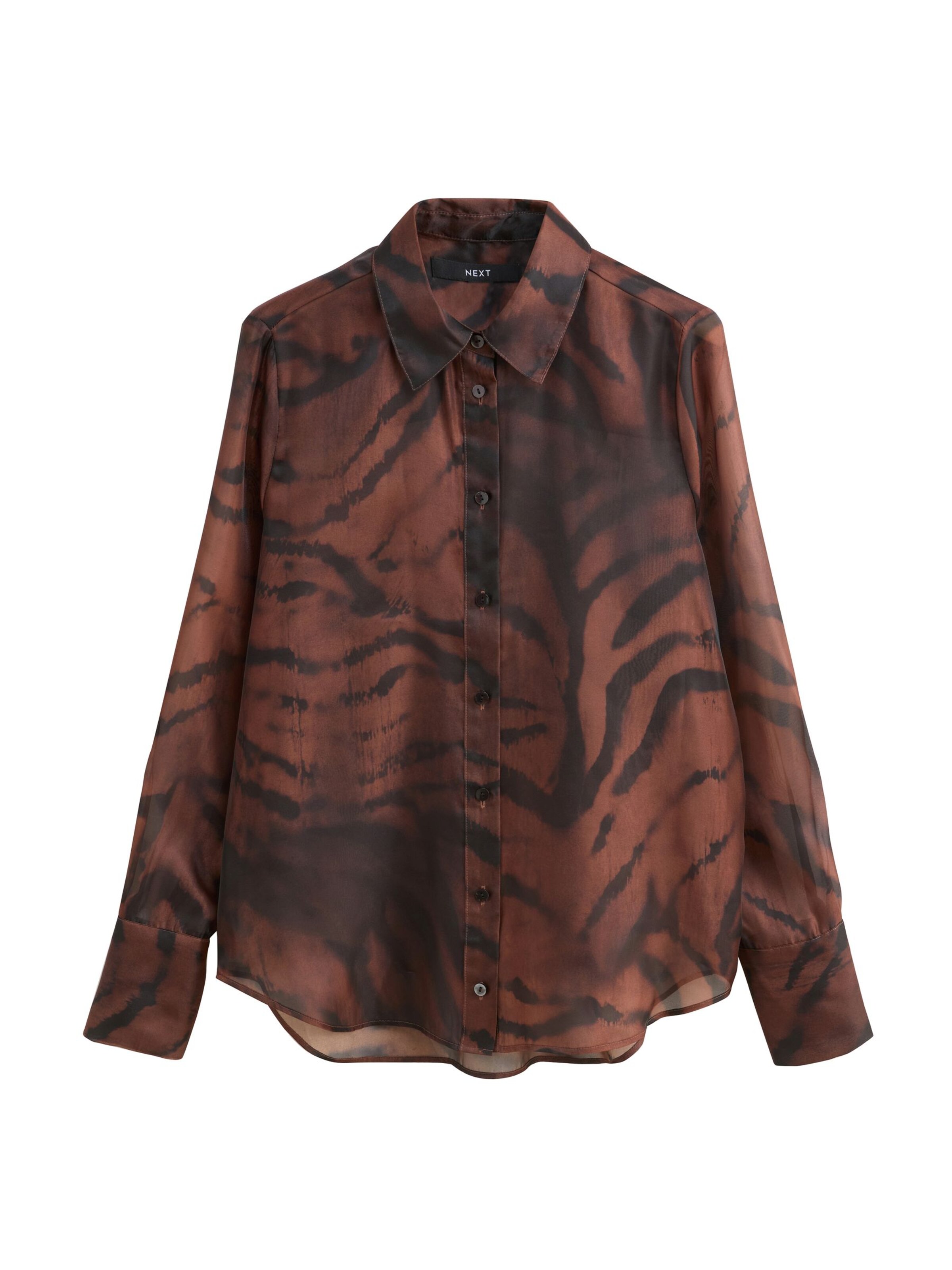 Next Blouse in Brown: front