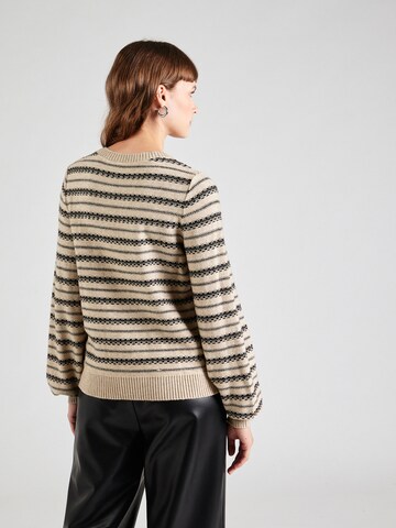 VILA Sweater 'VIRIL' in Beige