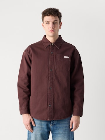 Comfort Fit Cămașă '90S' de la Calvin Klein Jeans pe maro