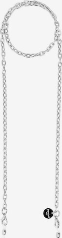 Cheeky Chain Munich Brillenkette 'Baby Trace' in Silber: Vorderseite