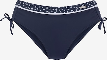 LASCANA Bikini Bottoms in Blue: front