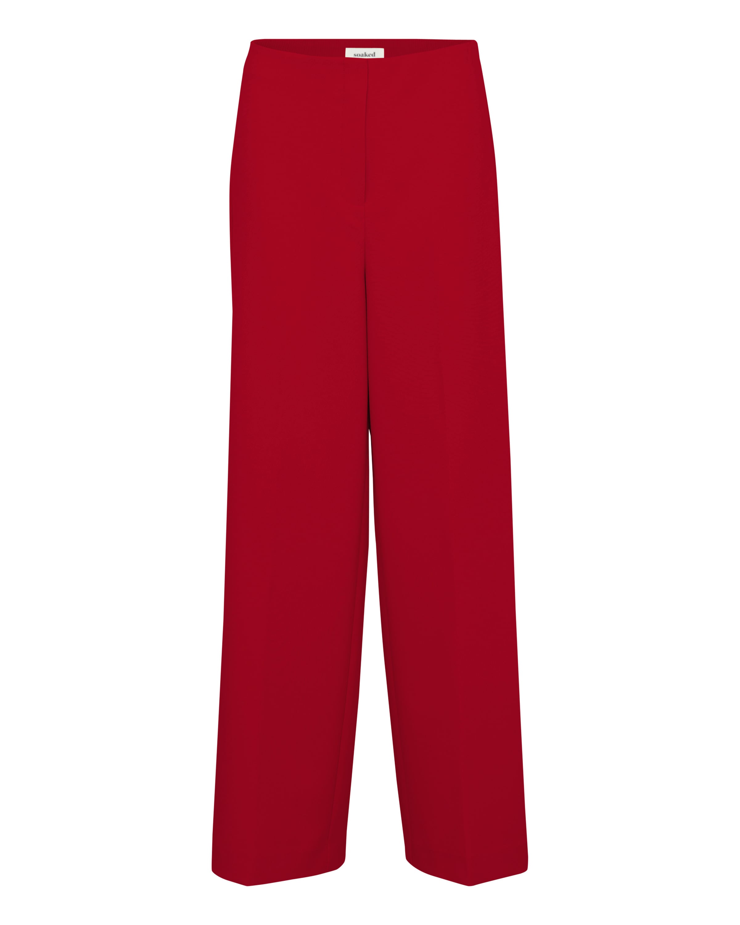 SOAKED IN LUXURY Püksid 'Corinne', värv punane: eest vaates