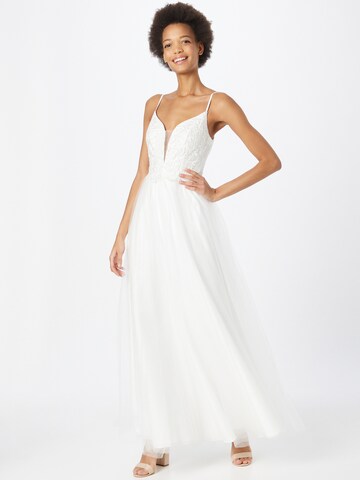 Laona Evening dress in White: front