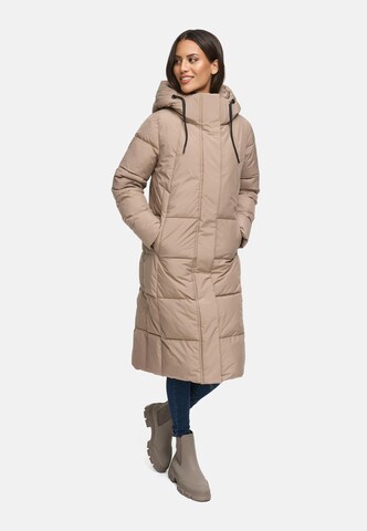 MARIKOO Wintermantel 'Chumanii XVI' in Beige