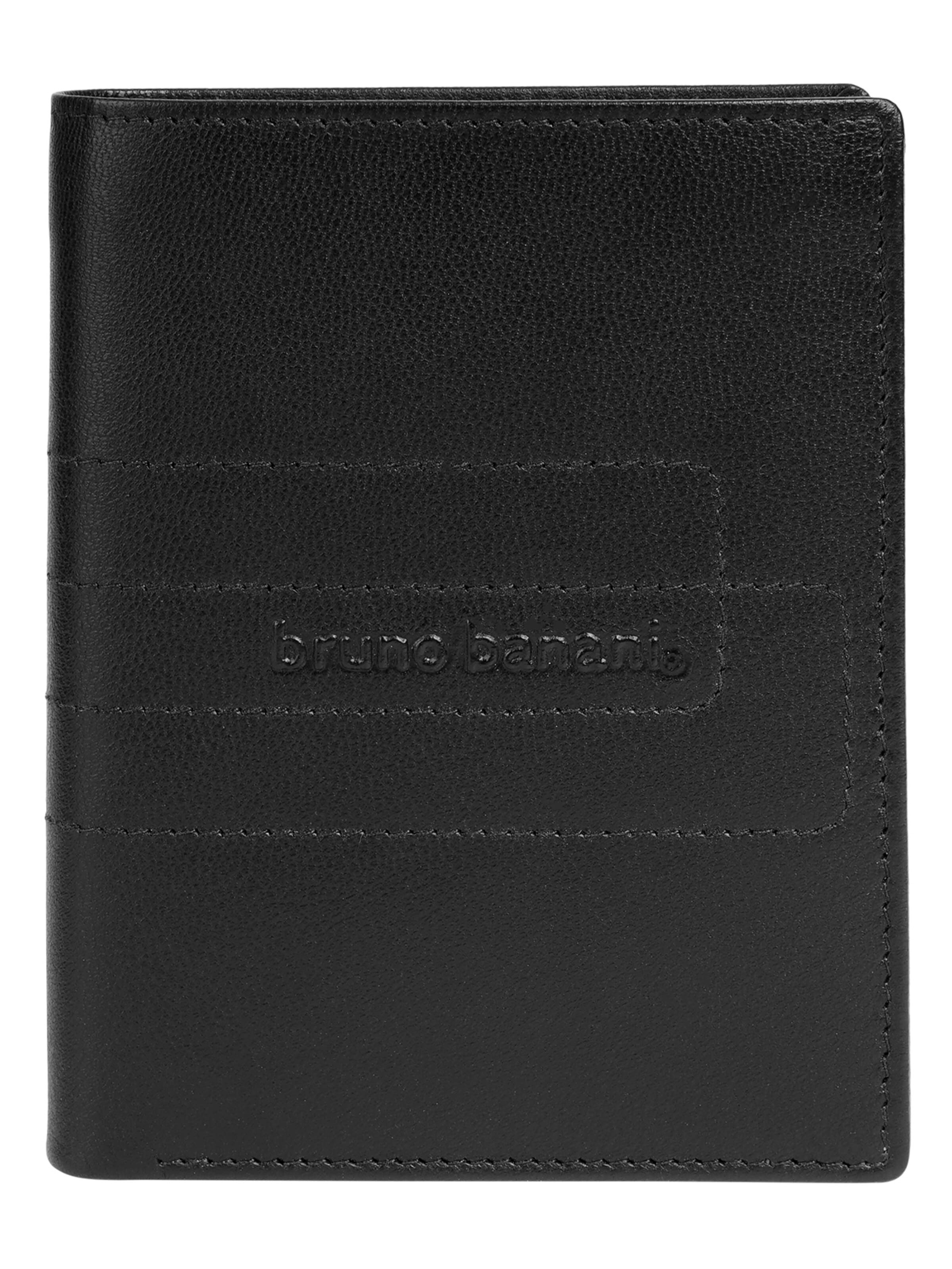 Bruno Banani Portemonnaie‌‌‌‌‌‌‌‌ in Schwarz: Vorderseite