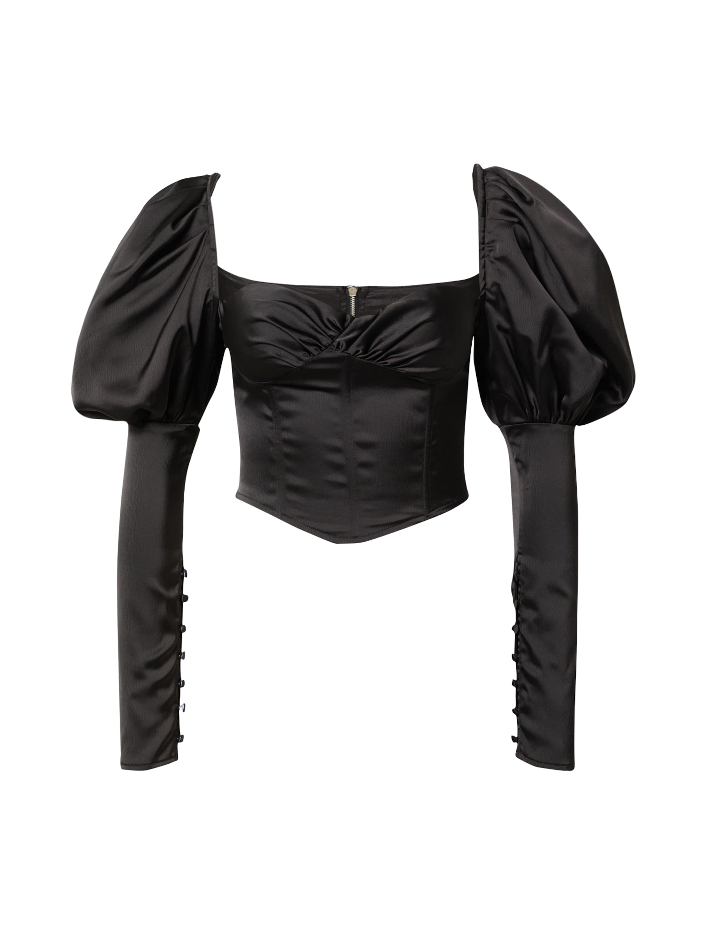 Misspap Blúzka - Čierna: predná strana