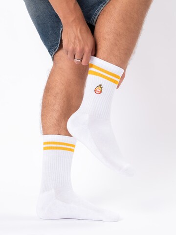 Occulto Athletic Socks 'Rio' in White