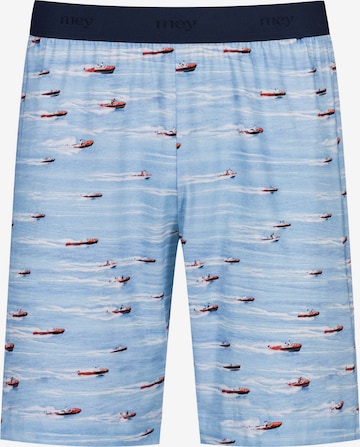Pantalon de pyjama Mey en bleu : devant