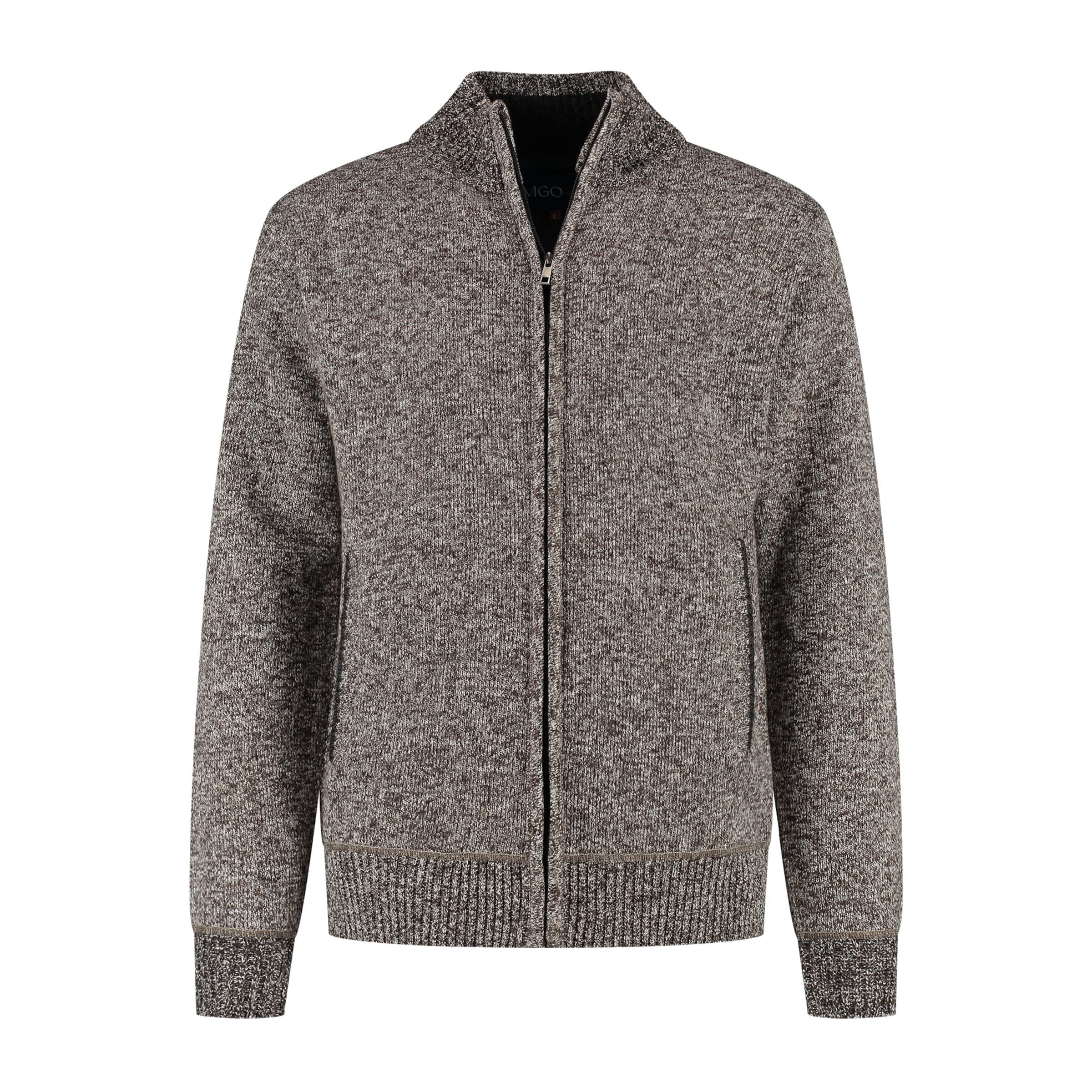 MGO Sweat jacket 'Philip' in Grey: front