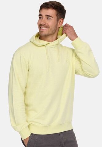 INDICODE JEANS Sweatshirt 'Simpson' in Yellow: front