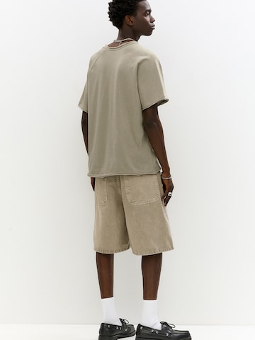 T-Shirt Pull&Bear en vert