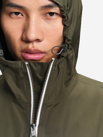 AIGLE Functionele jas 'Rainpack 90' in Groen: voorkant
