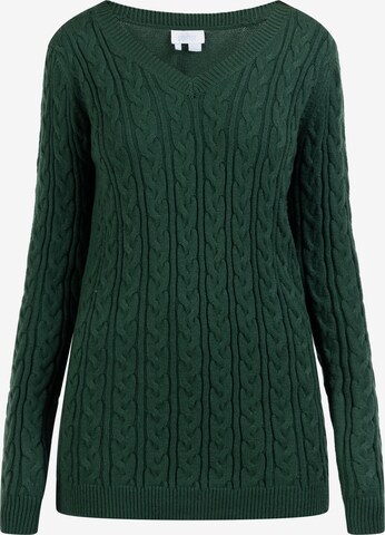 usha BLUE LABEL Sweater in Green: front