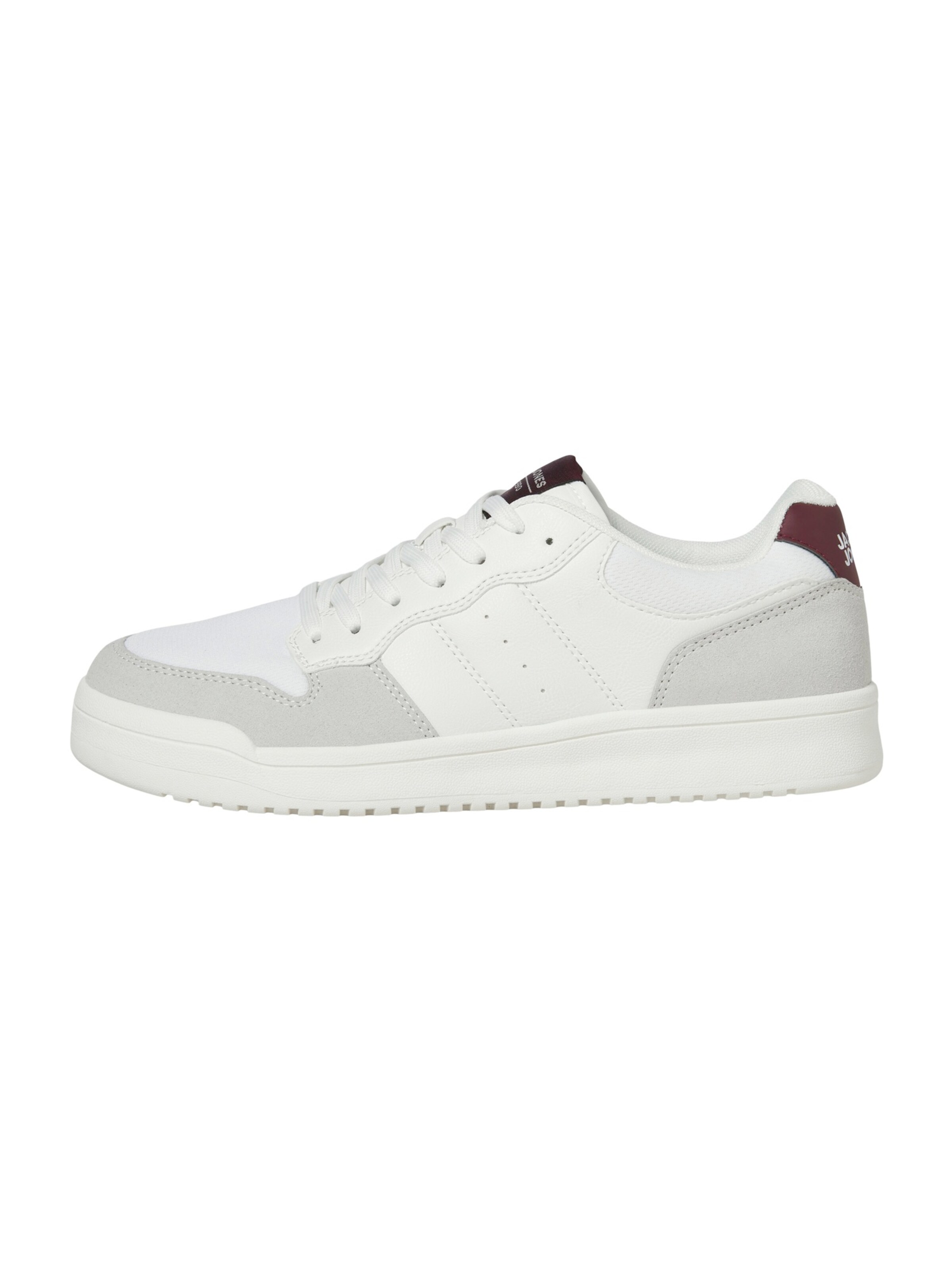 Baskets basses 'JFWCANYON' JACK & JONES en blanc : devant