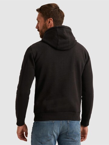PME Legend Collegepaita 'Hoodie with artwork' värissä musta