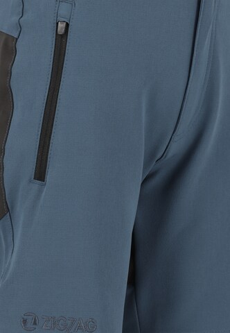 ZigZag Regular Shorts 'Scorpio' in Blau