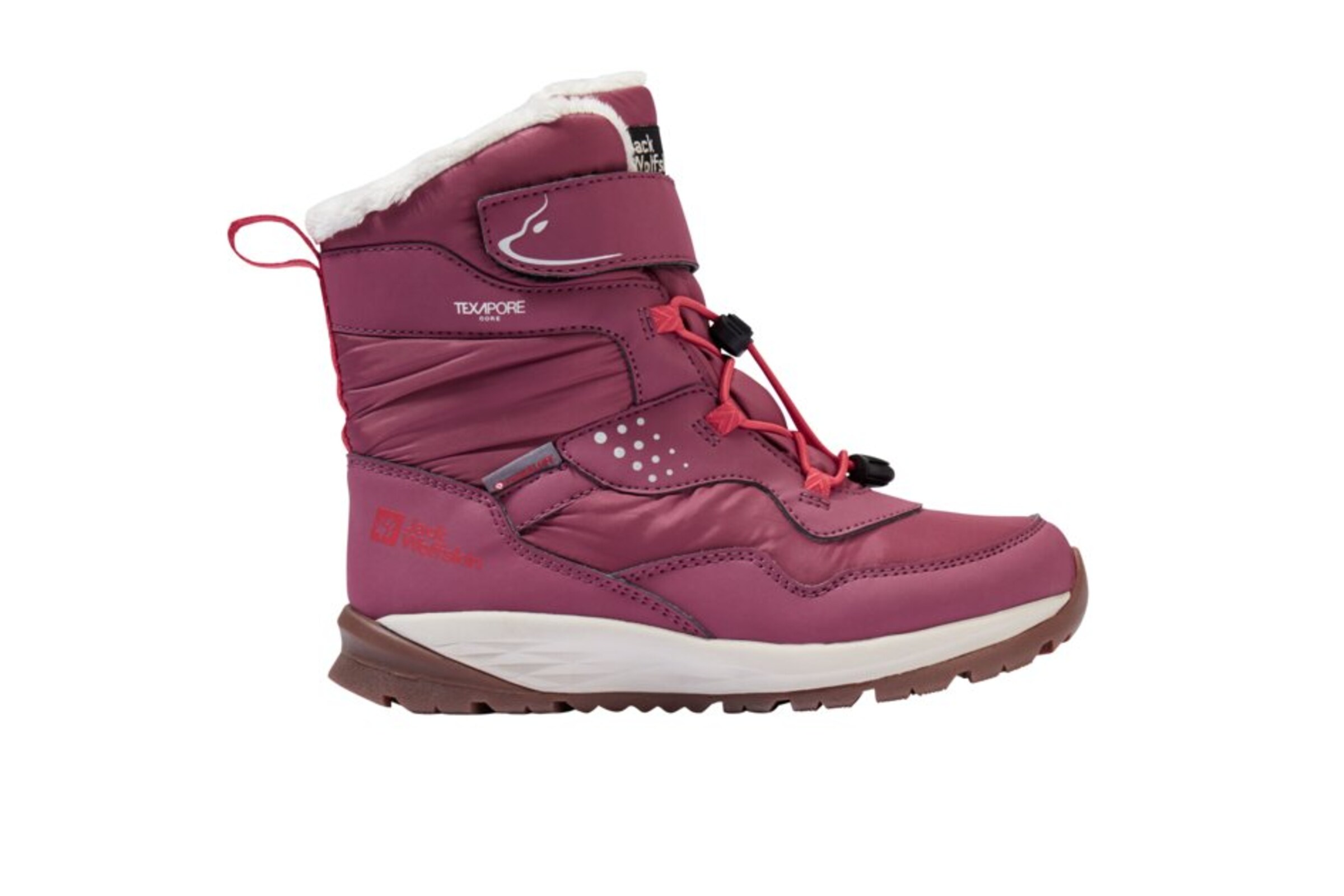 JACK WOLFSKIN Boots in Pink: Vorderseite