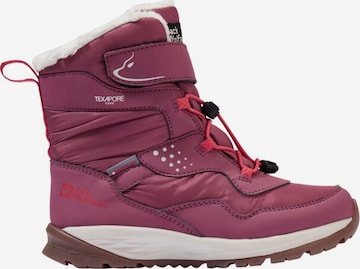 JACK WOLFSKIN Boots in Pink: front
