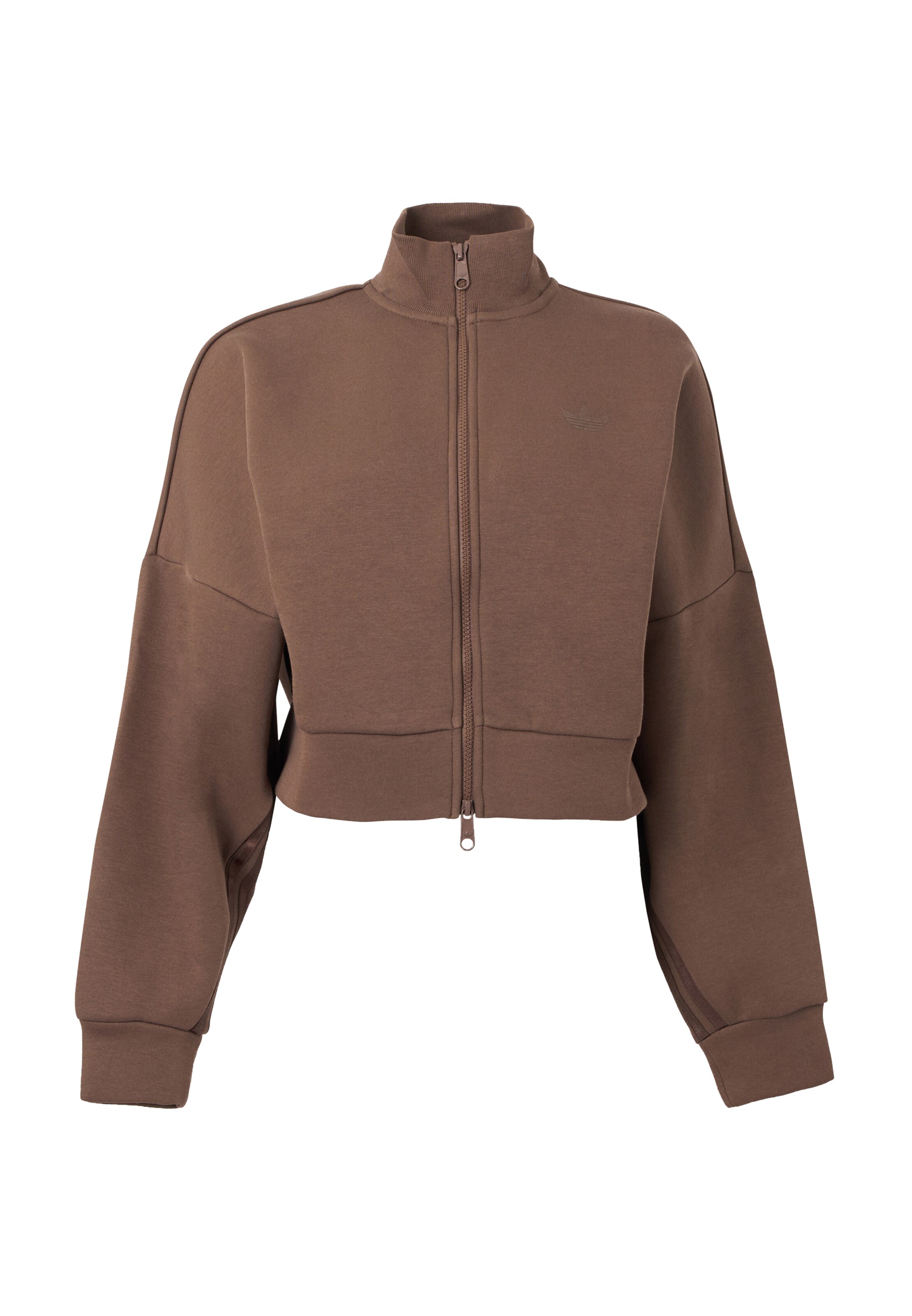 ADIDAS ORIGINALS Sweatjacke 'SPACER' in XS in braun, Produktansicht