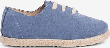 Baskets Pisamonas en bleu : devant