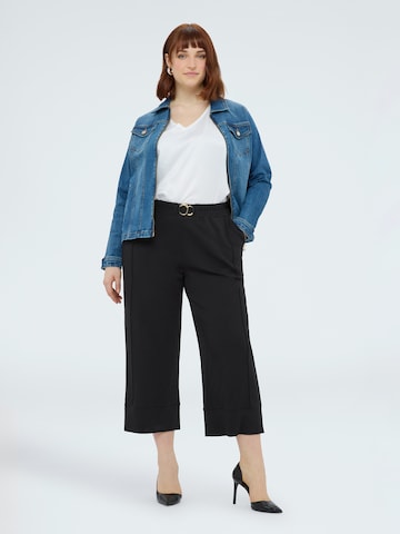 Fiorella Rubino Regular Broek in Zwart