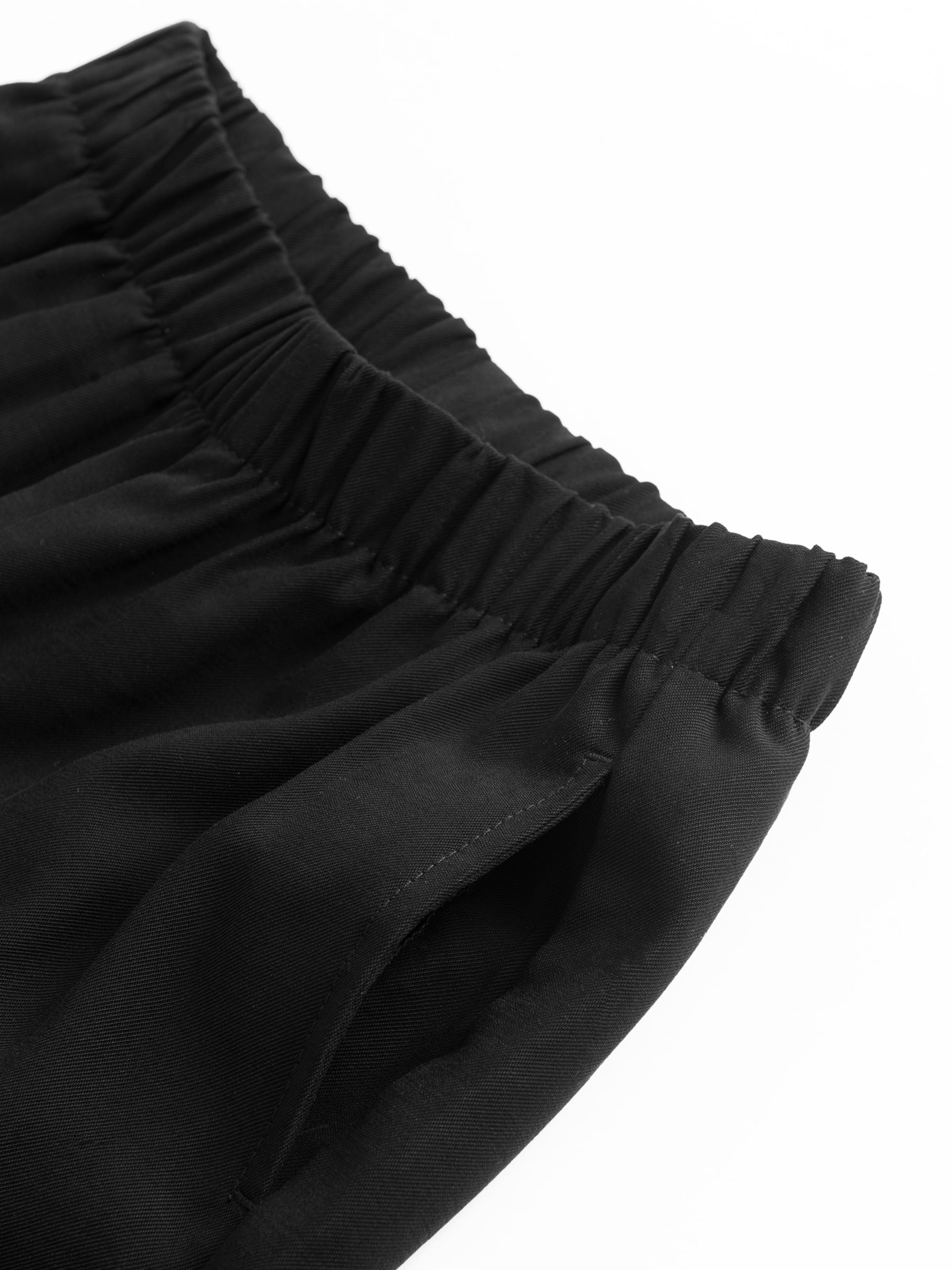 Wide Leg Pantalon Cool Club en noir
