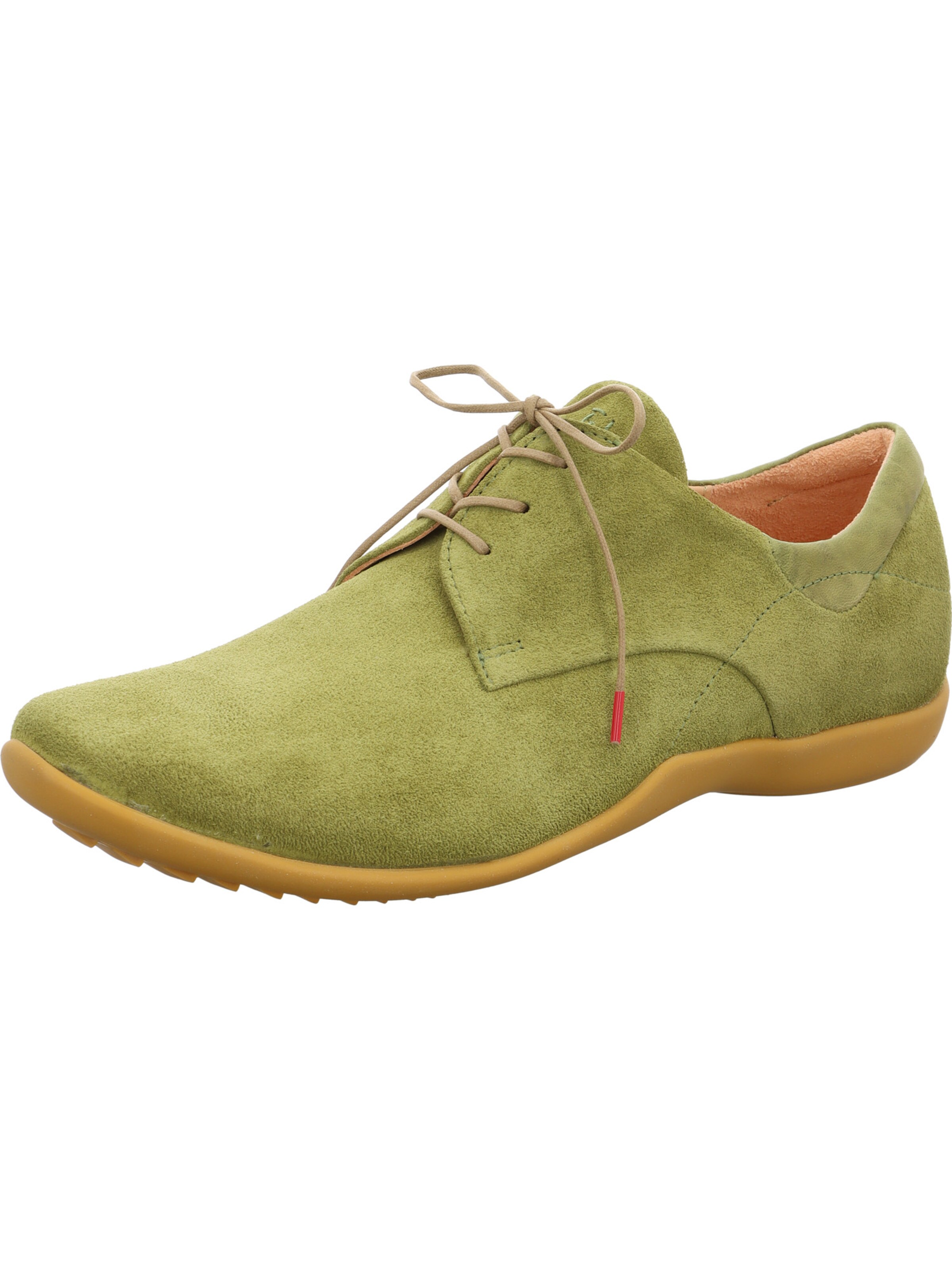 THINK! Lace-up shoe 'Stone' in Green: front
