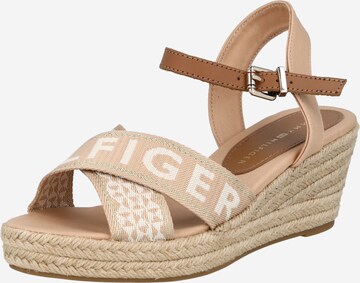 TOMMY HILFIGER Sandale in Beige: predná strana