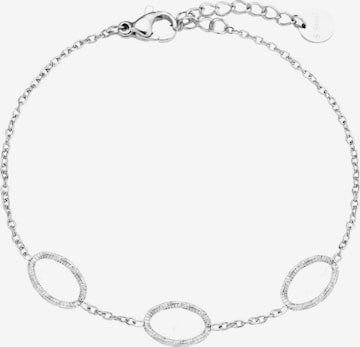 Cala Rose Armband 'TRIELLE' in Silber: Vorderseite