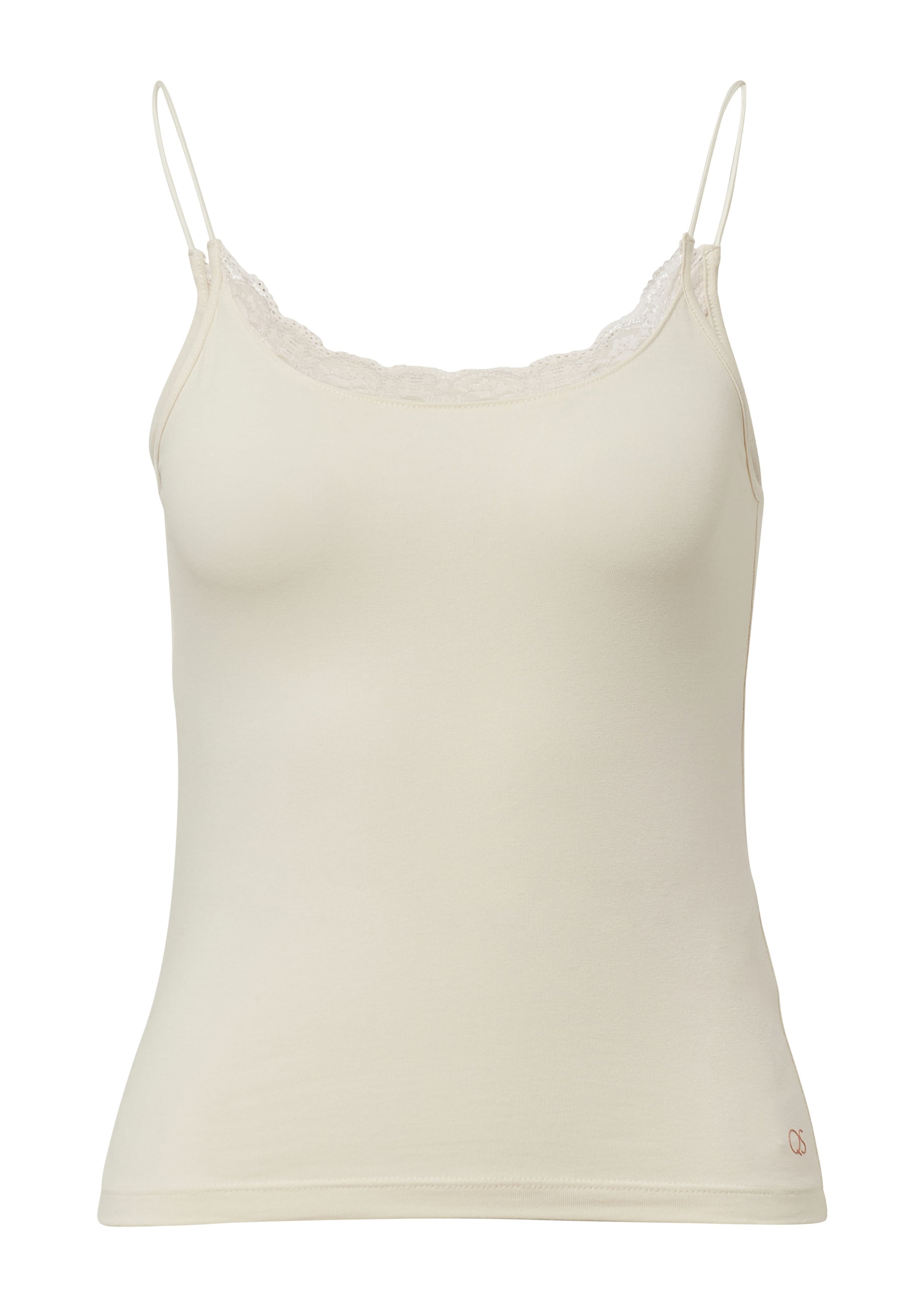 QS Top in Beige: voorkant