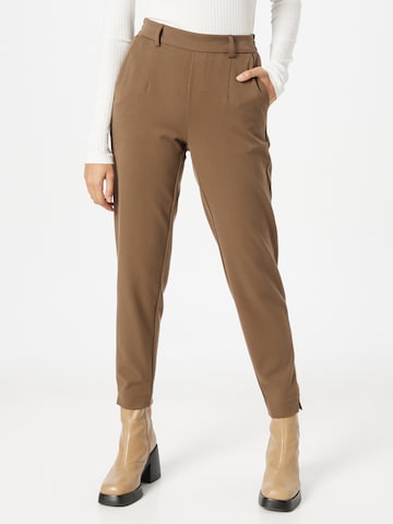 OBJECT Tapered Pants 'Lisa' in Brown: front