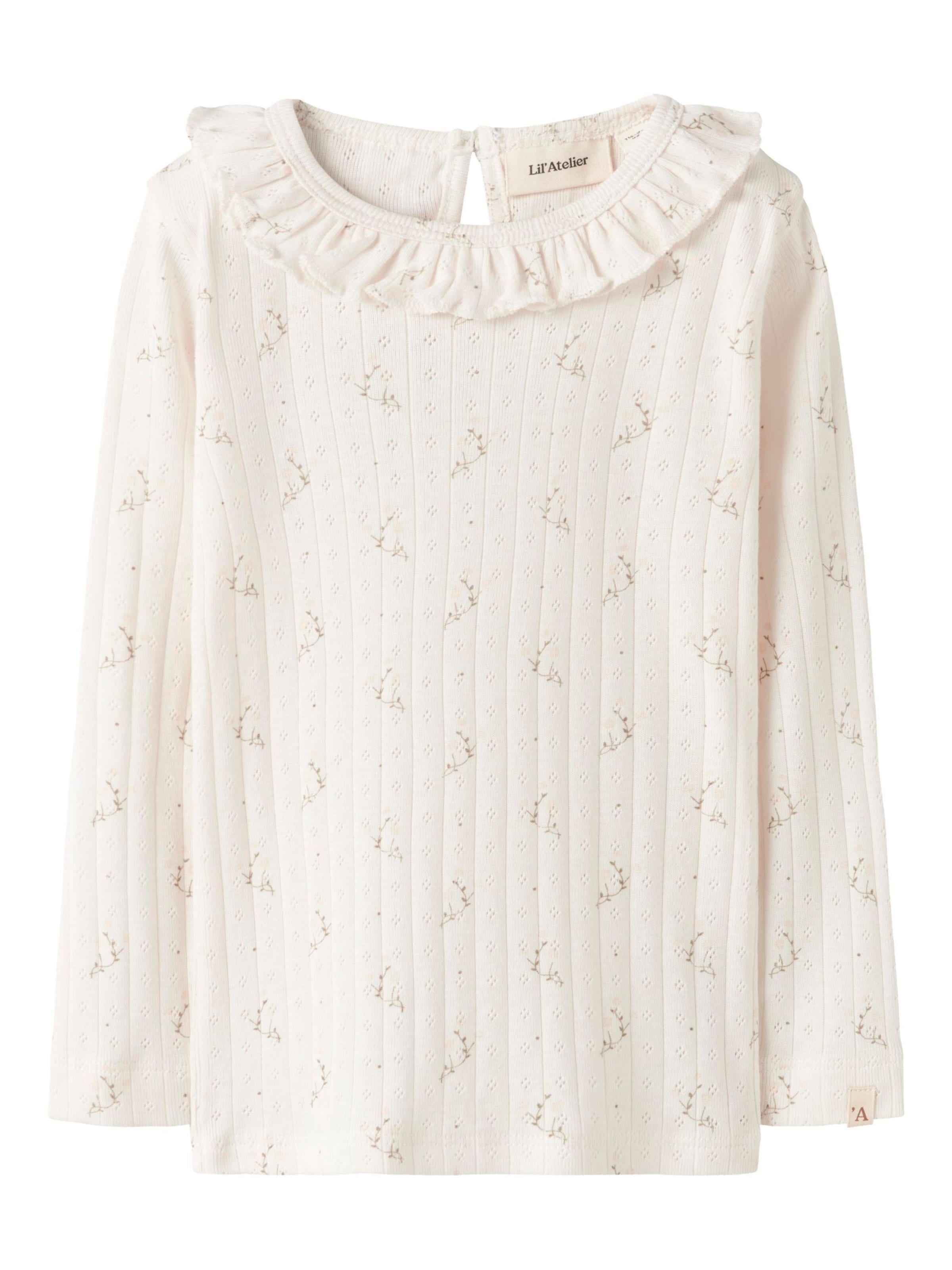 Lil'Atelier - Camiseta en blanco: frente