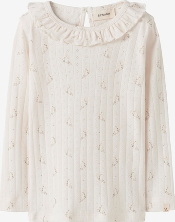 T-Shirt Lil'Atelier en blanc : devant