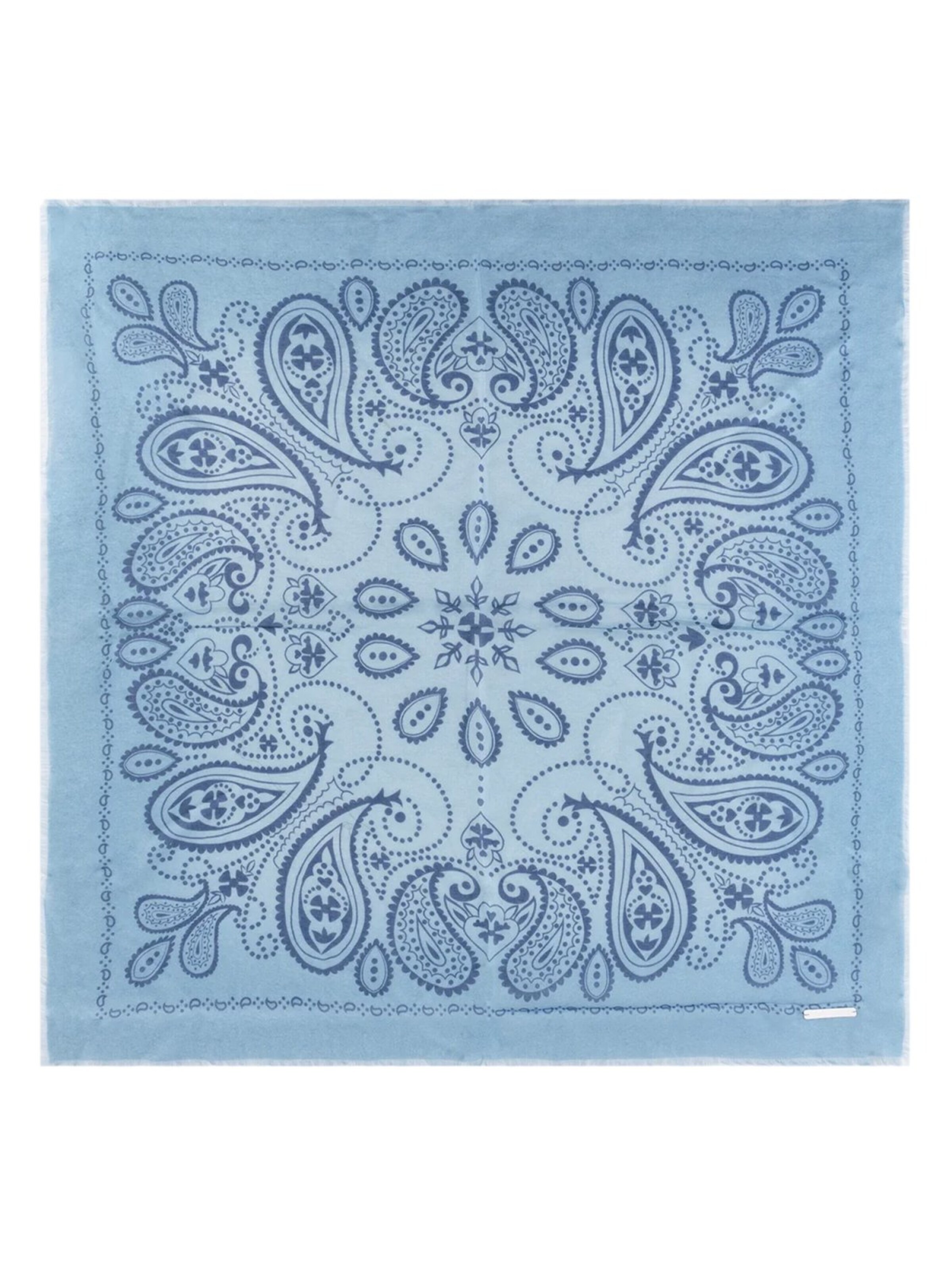 Foulard SILK & CASHMERE en bleu