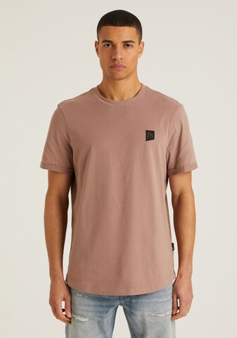 T-Shirt 'Brody' CHASIN' en rose : devant