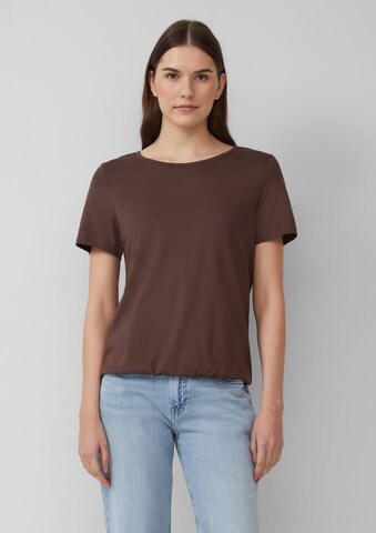 s.Oliver T-Shirt in Braun: Vorderseite