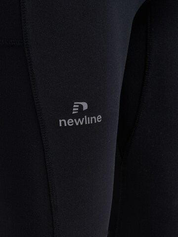 Newline Skinny Sporthose 'LEAN' in Schwarz