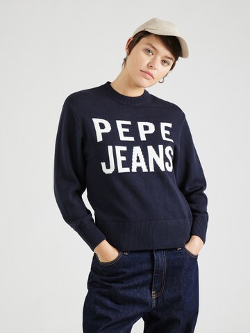 Pepe Jeans Πουλόβερ σε μπλε: μπροστά