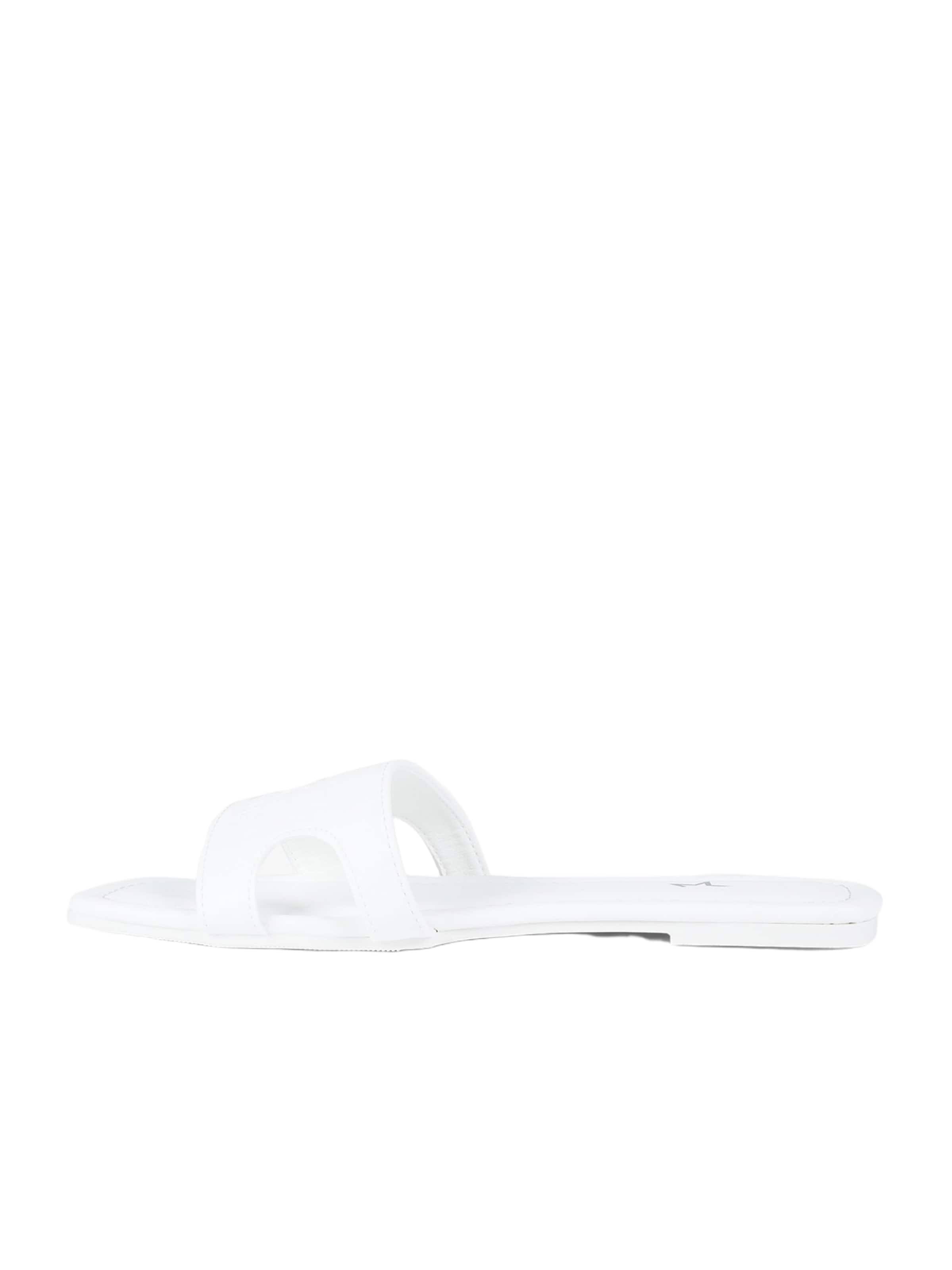 Marc Ellis Mules 'Hemi' in White: front