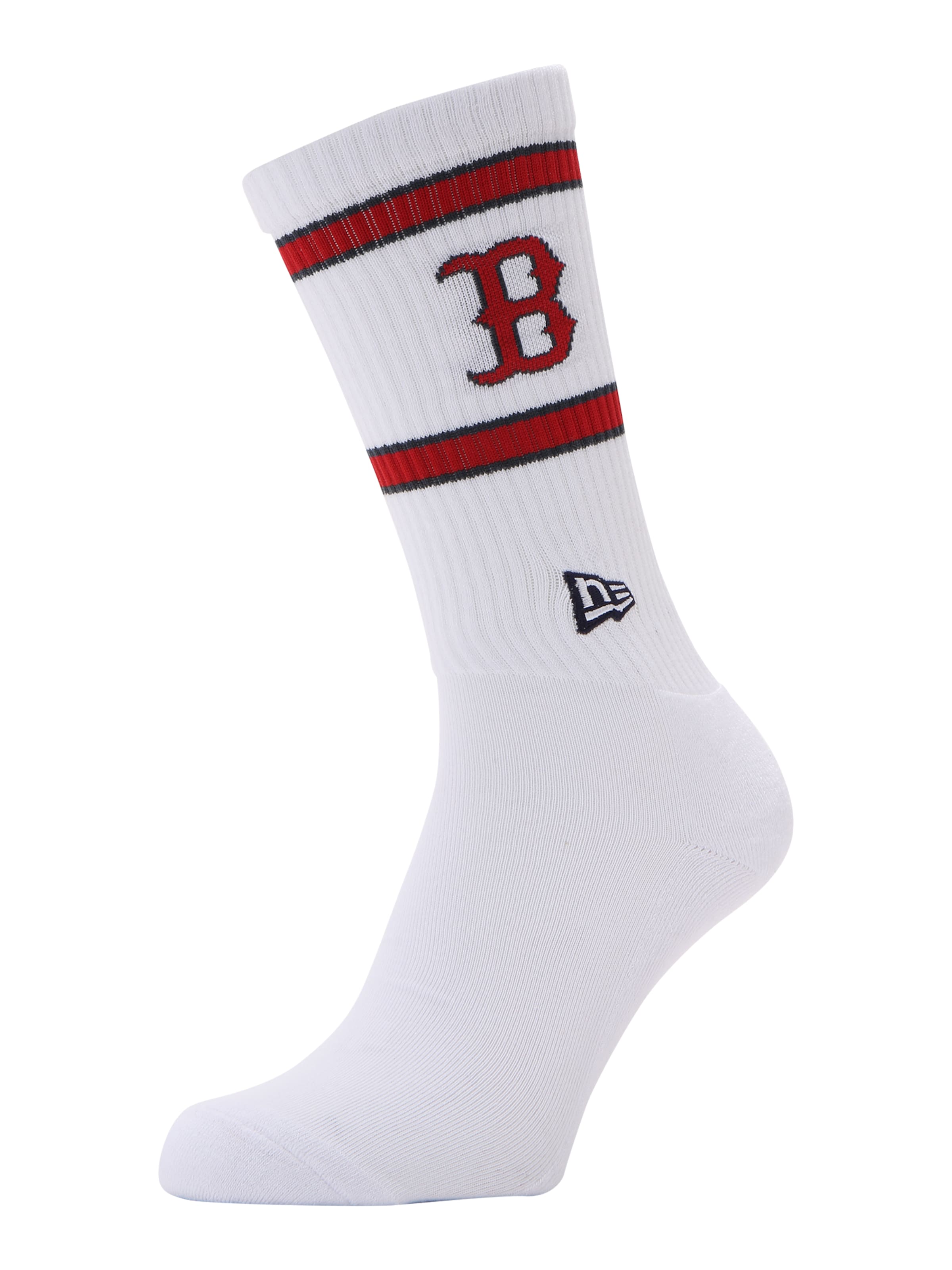 NEW ERA Sockor 'PREMIUM' i vit: framsida