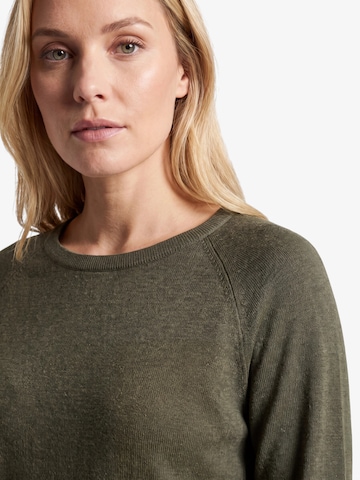 CULTURE Sweter 'CUAnnemarie' w kolorze zielony