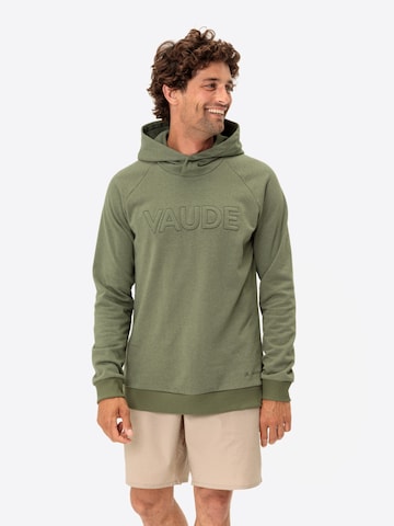 VAUDE Sportsweatshirt 'Mineo' in Groen: voorkant