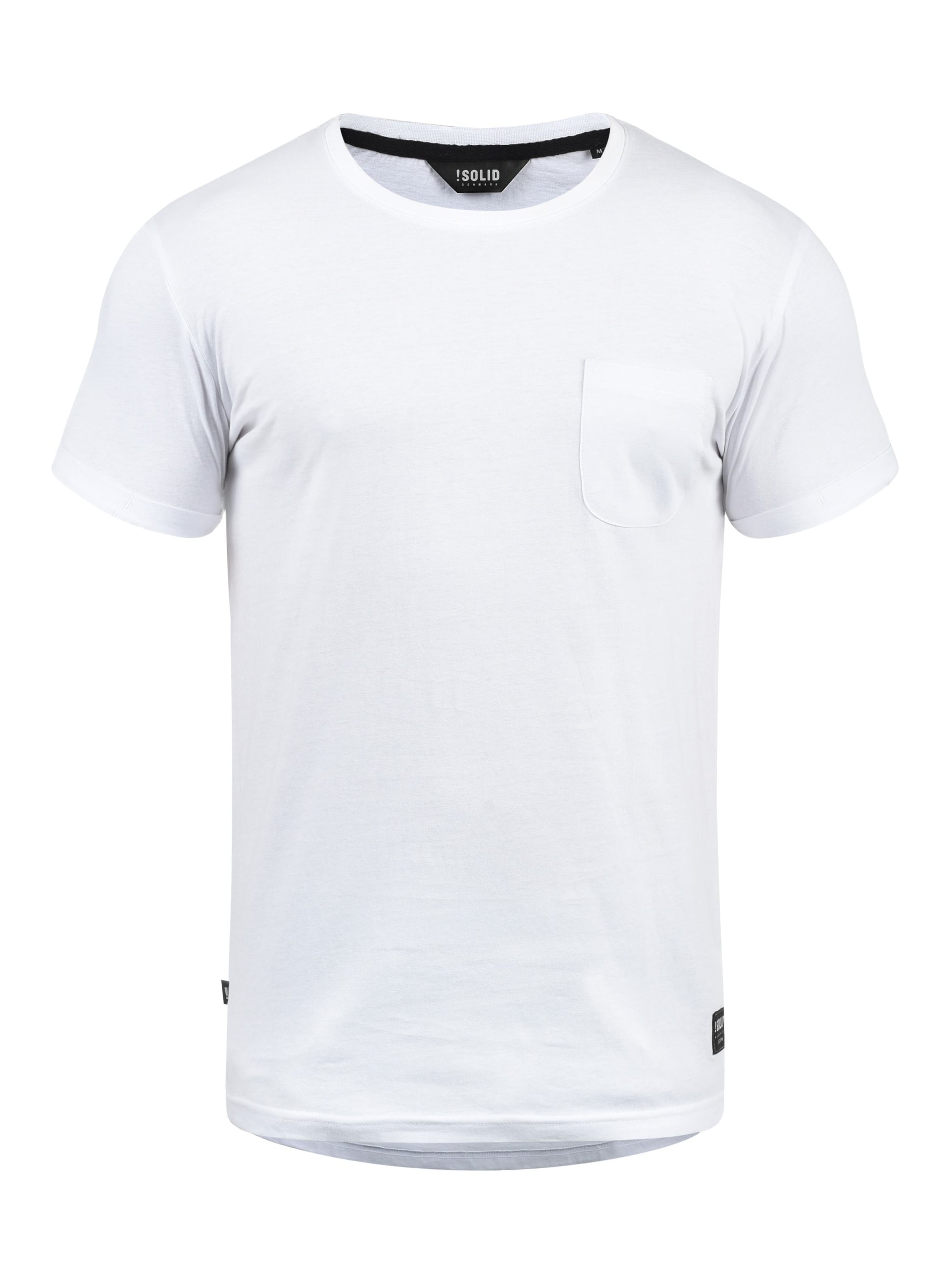 !Solid - Camisa 'Bob' em branco: frente