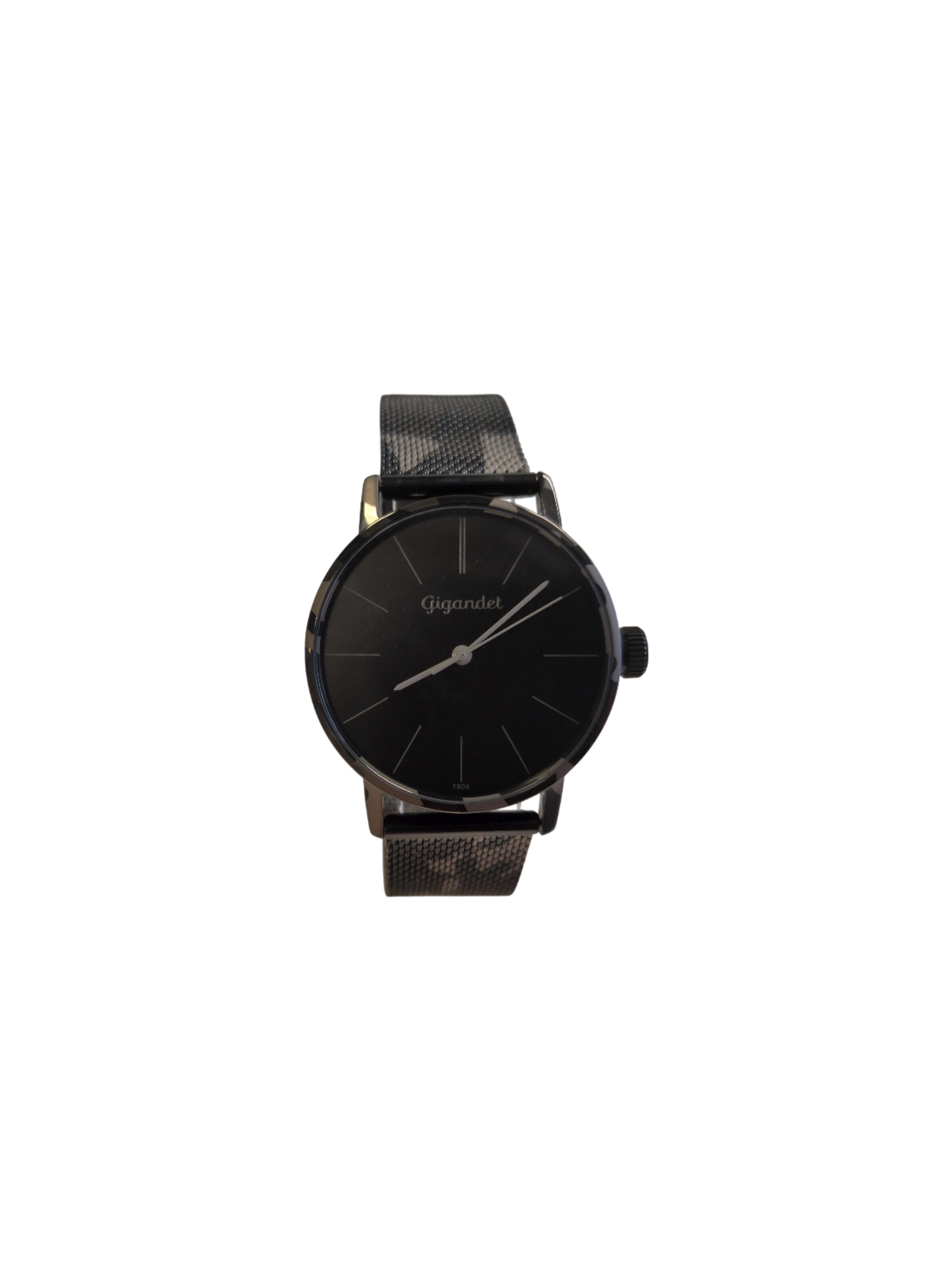 Gigandet Analog Watch 'MINIMALISM' in Black: front